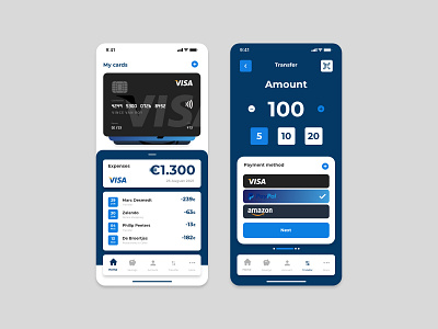 Bank application concept design