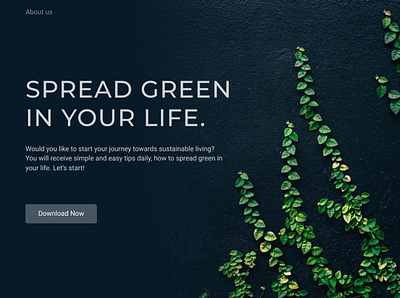 spread green app design illustration ui web