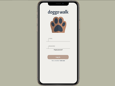 doggo walk home page