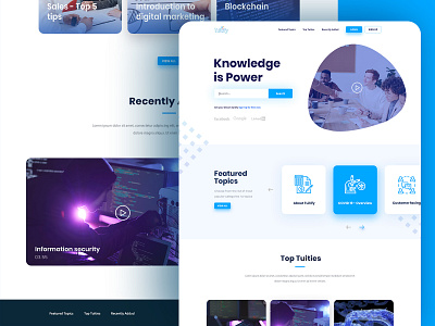 Skills to Learn | Website Landing Page cards classes concept e learning edtech education education platform graphic design interface landing page learning platform minimal online courses product design statistic tutorials ui uiux ux website