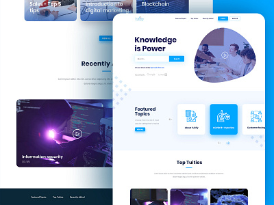 Skills to Learn | Website Landing Page