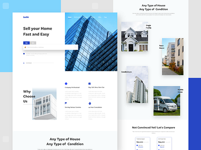 Real Estate Web App Concept