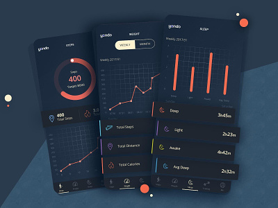 Fitness Tracker App Design