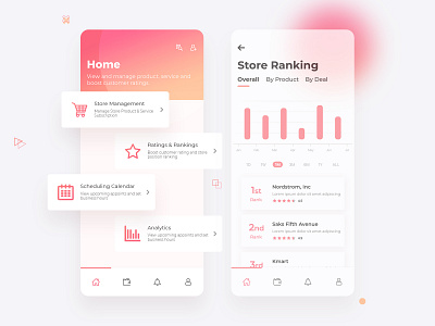 Marketplace App (For Merchants) app components concept customer app daily ui glass ios management merchant app mobile app product store ui ux user experience user interface ux design