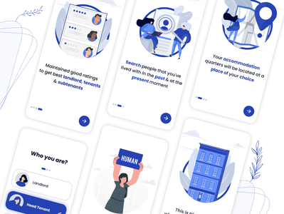 Tenant App Design by Caveman Studios on Dribbble