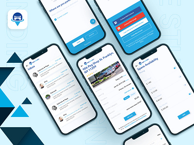 Parking App Design Concept