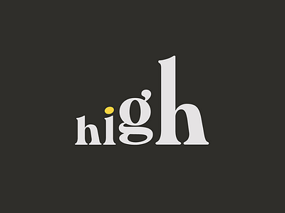 High - Minimal Typography