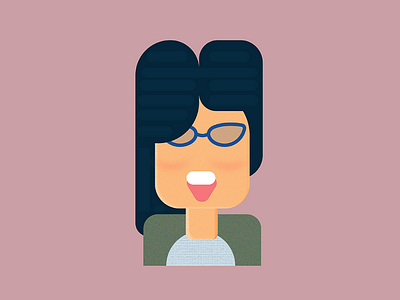 Flat Design Character - Face illustrations flat character illustrations