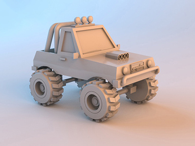 car c4d car