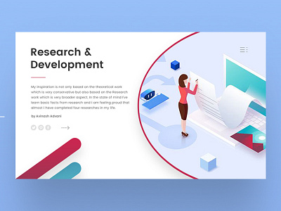 Research & Development experimental exploration research research development social ui ux web