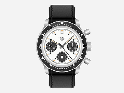 Quasiphysical watches design ui