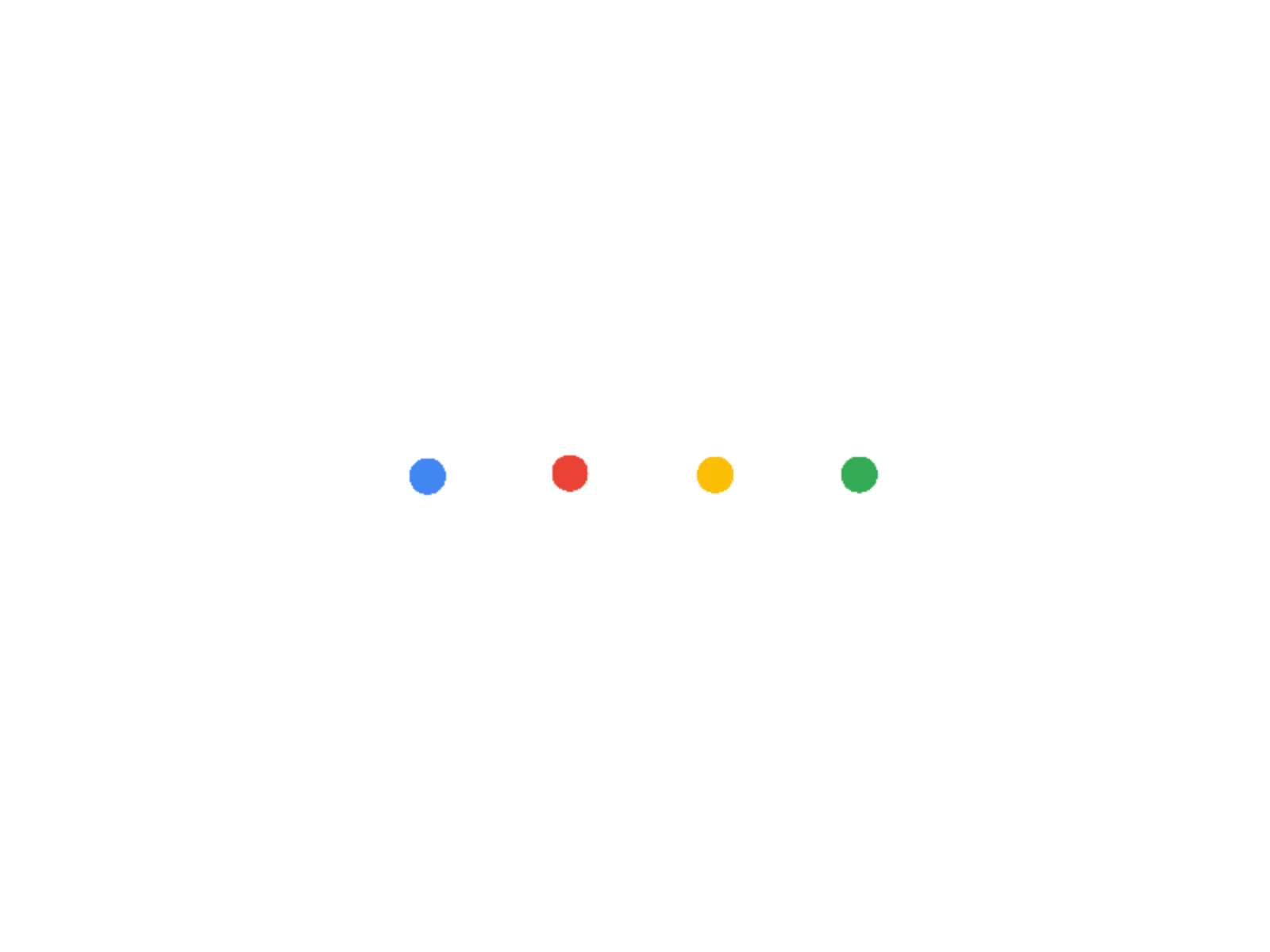 Google logo dynamic effect