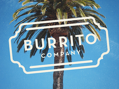 Burrito Company branding corportae design food food design hipster design old school retro vintage design