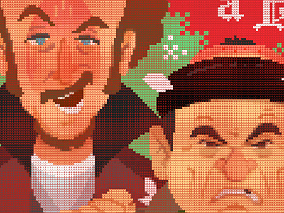 Wet Bandits cartoon christmas sweater comic home alone illustration kevin movie retro art shirt design vintage x mas