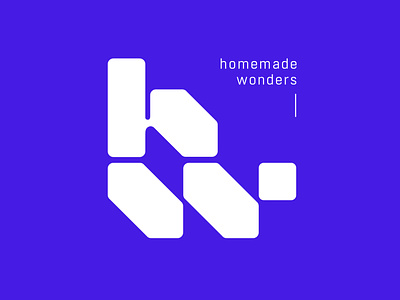 Homemade Wonders branding engineering hipster logo logo logo design minimal logo