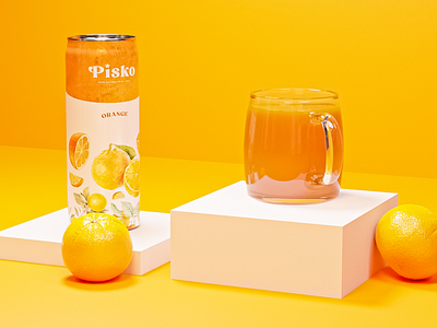 Pisko Fresh Juice Orange