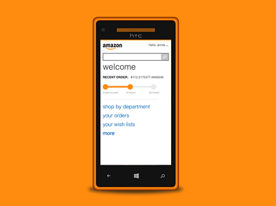 Amazon.com Shopping App for WP8