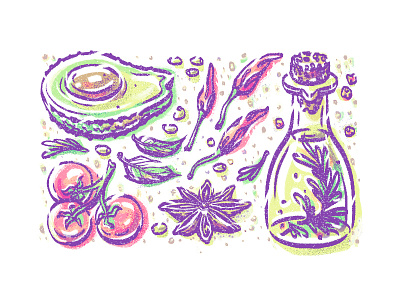 Vegetable pattern