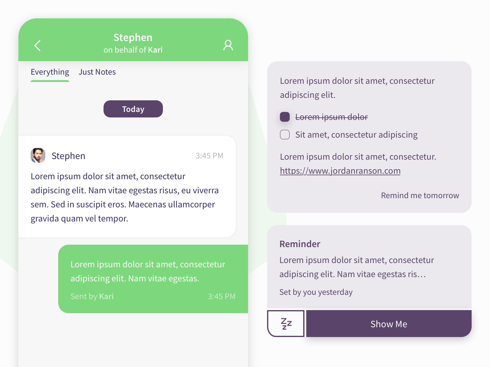 Conversation By Jordan Ranson On Dribbble