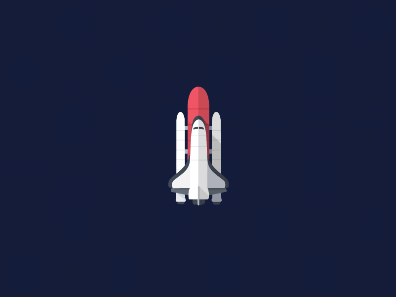 Rocket animation gif iconforaday