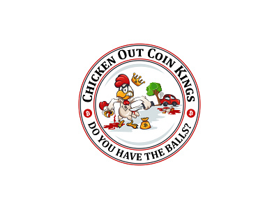 Chicken Out Coin Kings logo