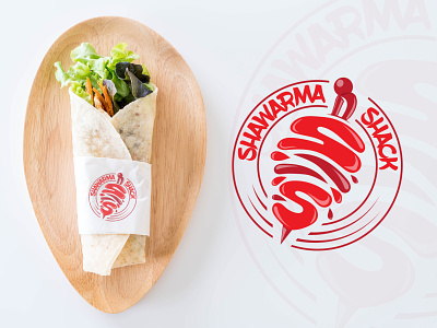 Shawarma Logo branding company logo design illustration logo logo design shawarma logo