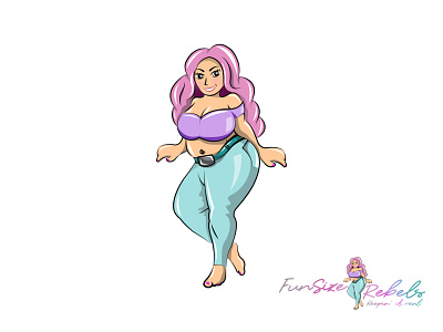 Character Design plus size woman