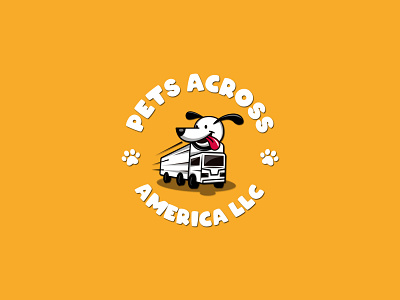 Pets Transportation Company Logo branding company logo design illustration logo logo design