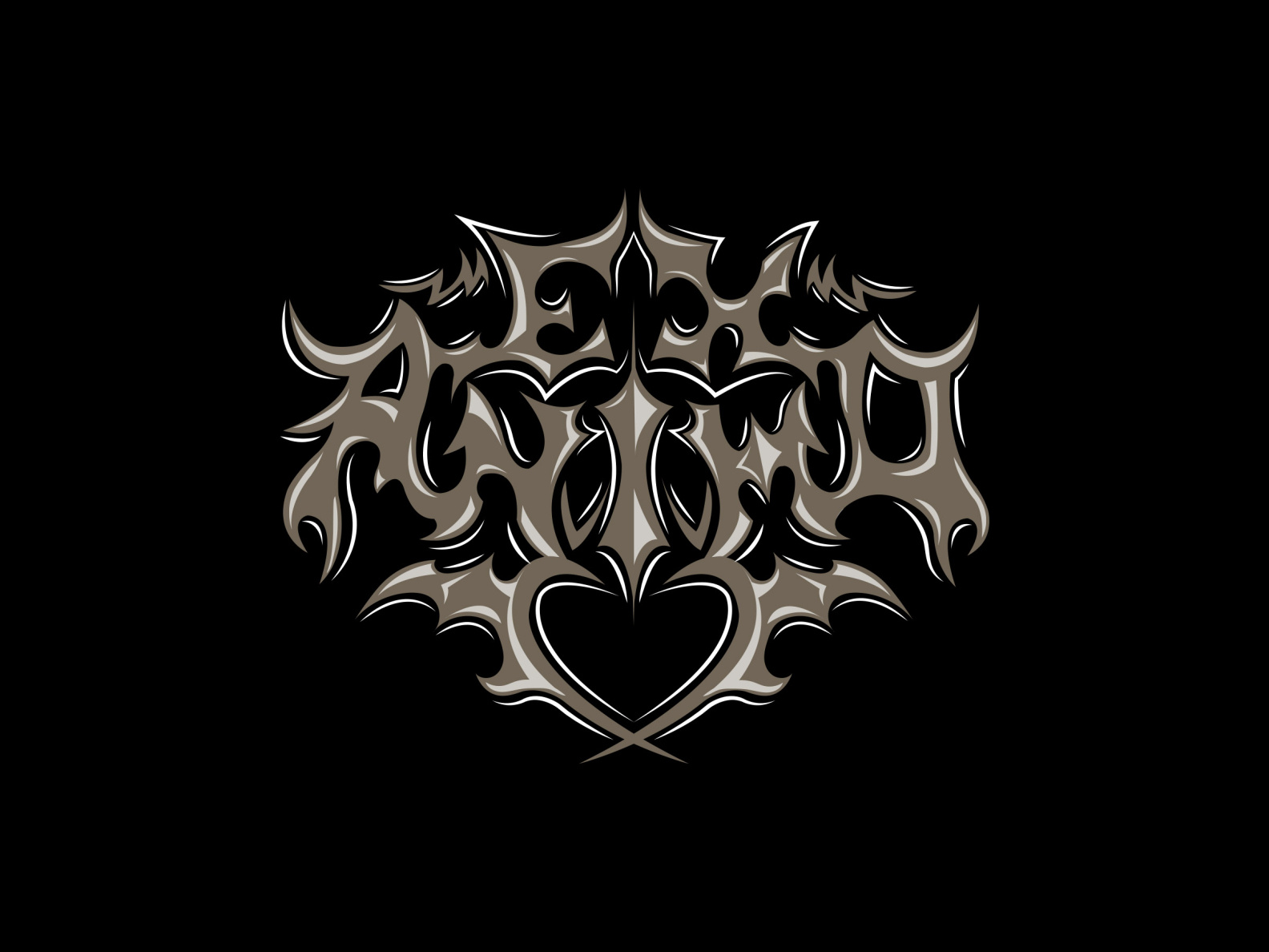 Ex Animo Metal Band Style Logo by artemedes on Dribbble