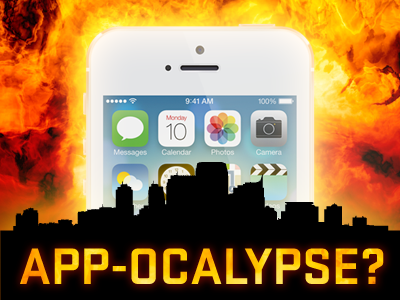 iOS 7 App-ocalypse apocalypse facebook ios ios 7 ios7 iphone iphone 5 promoted post webinar