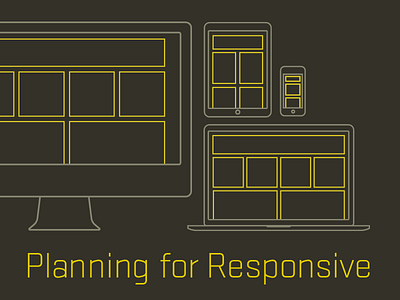 Planning Responsive Design webinar devices facebook nerdery promo promotional responsive responsive design social media the nerdery twitter webinar wireframe