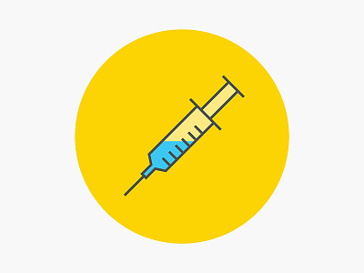 Time for your flu shot flu season flu shot icon line icon sick syringe