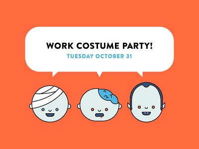 Halloween costume contest announcement characters cute dracula halloween icon invite mummy zombie