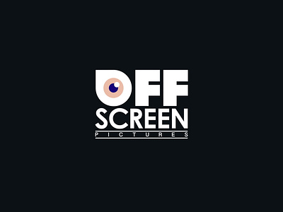 Off Screen Pictures Logo Design brand identity branding logo logo animation logo design logomark visual identity