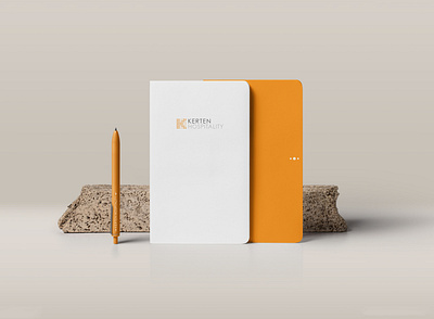 Kerten Hospitality Stationary Design brand identity branding illustration stationary stationary design visual identity