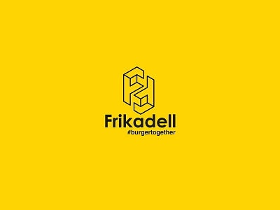 Frikadell Gourmet Burger Logo Design brand identity branding logo logo design logo mark logotype visual identity