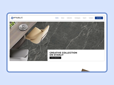 Starlit Ceramic | Ceramic Tiles Website animation branding ceramic tiles ui wall website