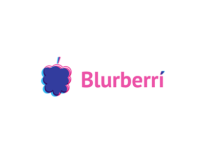 Blur Berri Branding branding cmyk identity design logo logo design pink print purple tech