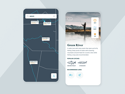 Fishing Location Concept App