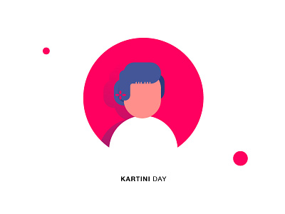 Kartini Day icon illustration kartiniday womenday