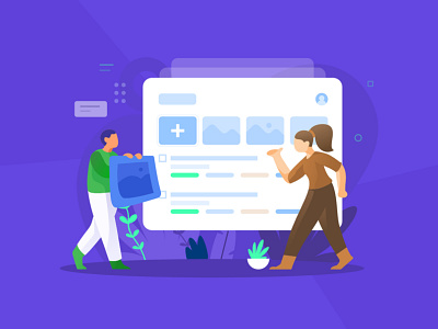 Task Management Illustration character dashboard design dribbble flat illustration list management task ui vector web work