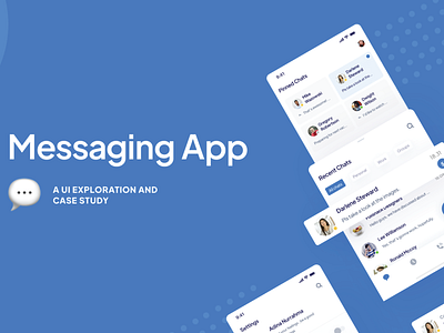 Message App UI ui ux ux design