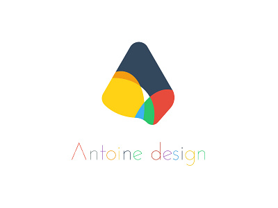 Personal Logo antoine design flat graphic identity illustration logo martinez