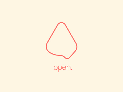 Open antoine design flat graphic identity illustration logo martinez