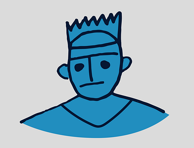 the king cartoon character crown illustration king logo person vector