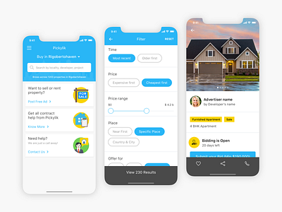 Real Estate Customer - Broker App