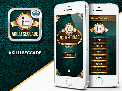 Akıllı Seccade islamic mobile ui