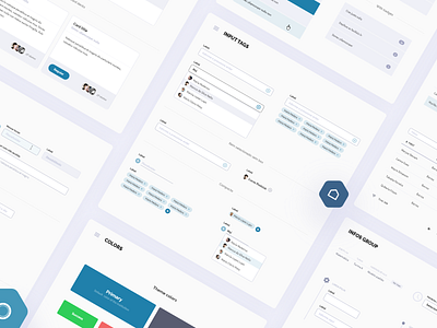 Gennera - Academic One Guide brand style guide branding components design layout style guide typography ui ui element ui elements