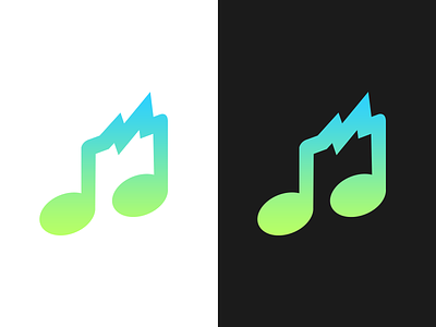 Social Music App Logo Concept app app branding app icon branding branding concept clean concept design identiy logo logomark modern music musical musical note