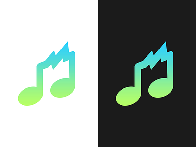 Social Music App Logo Concept